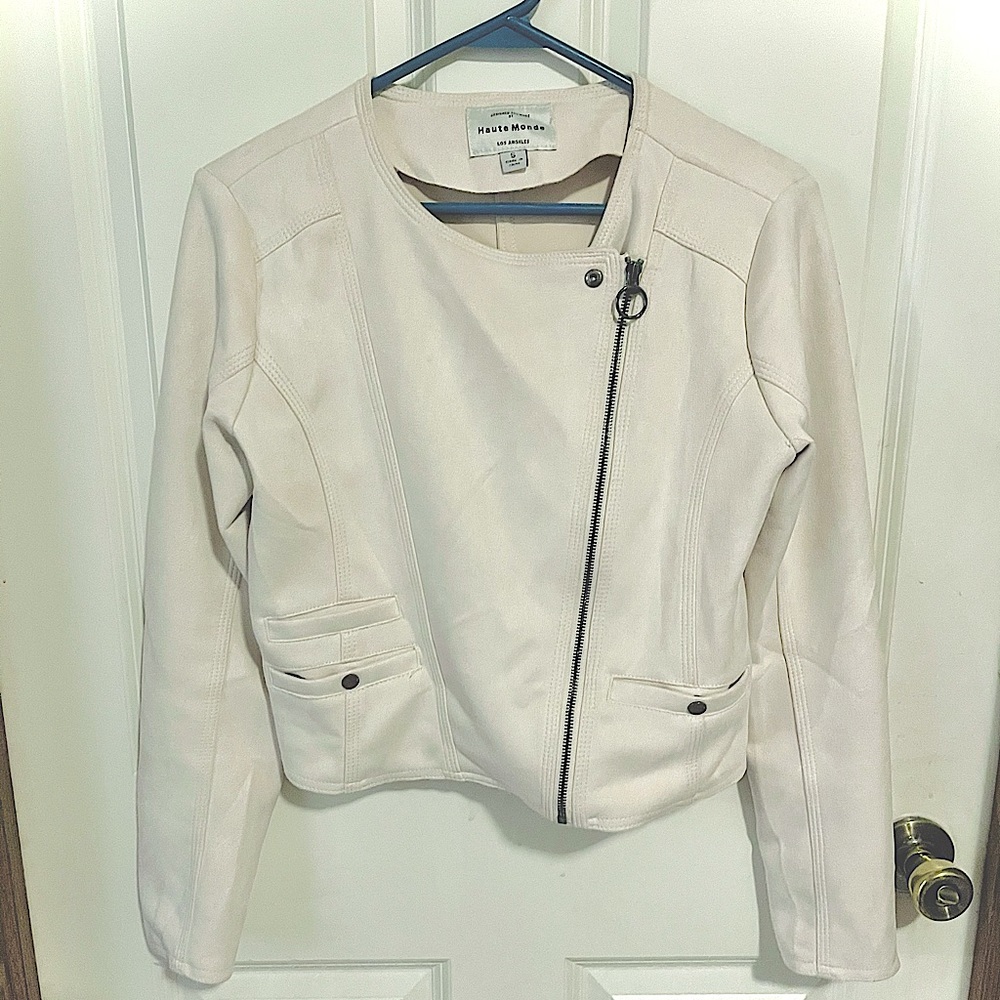 Suede jacket size small